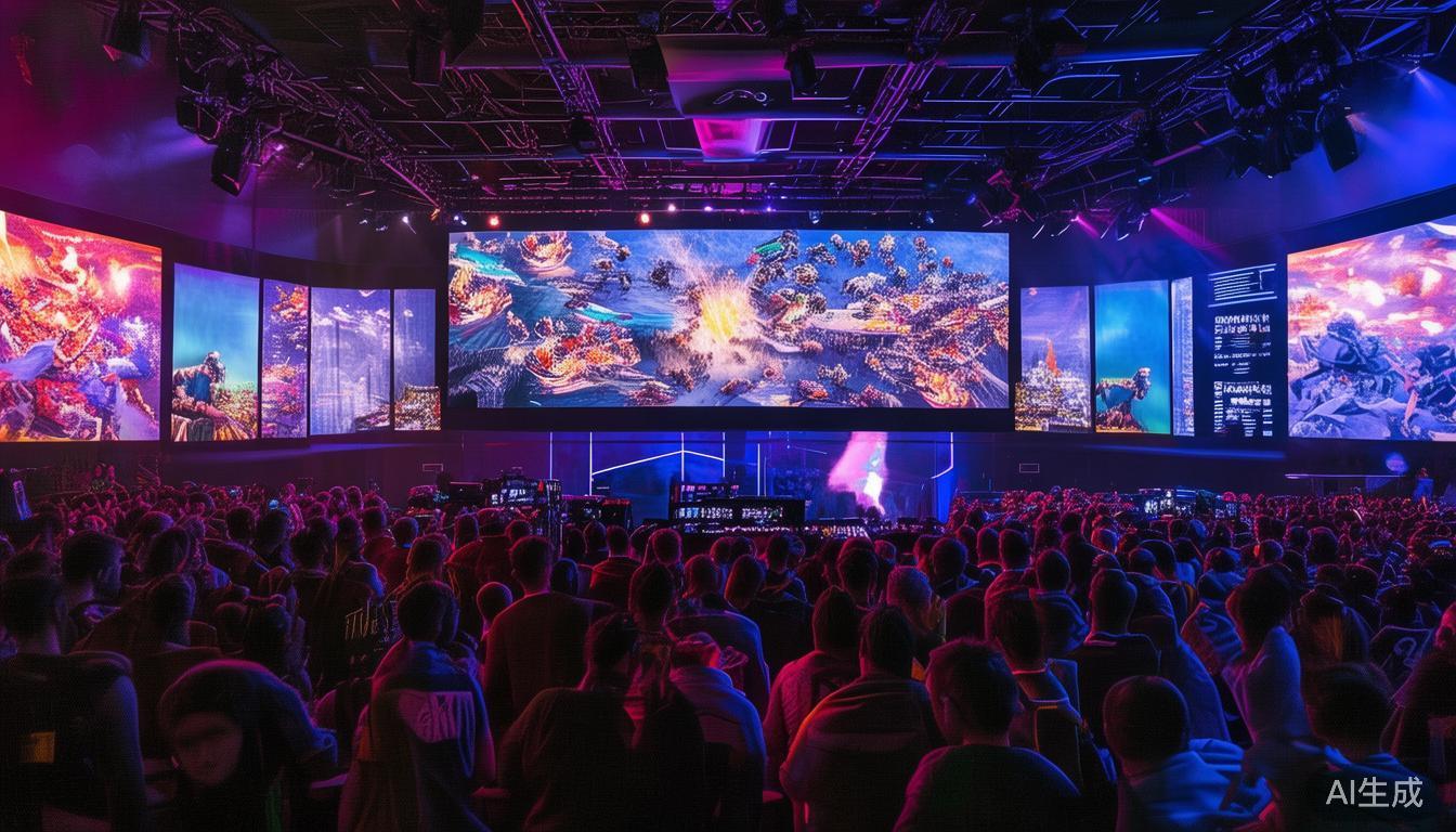 一、电竞的魅力所在
电竞具有极强的视觉冲击力和互